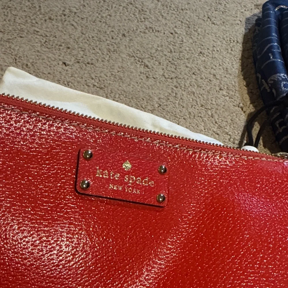 Kate Spade Vibrant Red Wristlet